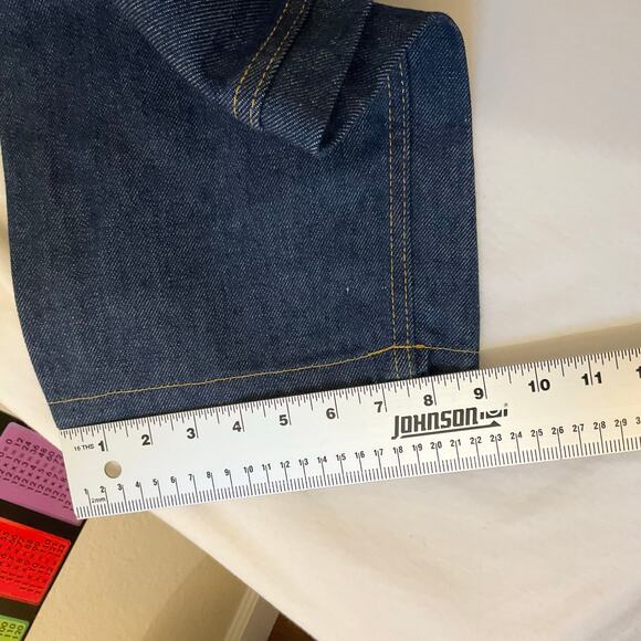 Aramark Men Durable Denim Straight Leg Jeans Size 36 x 34, Blue - Picture 6 of 10